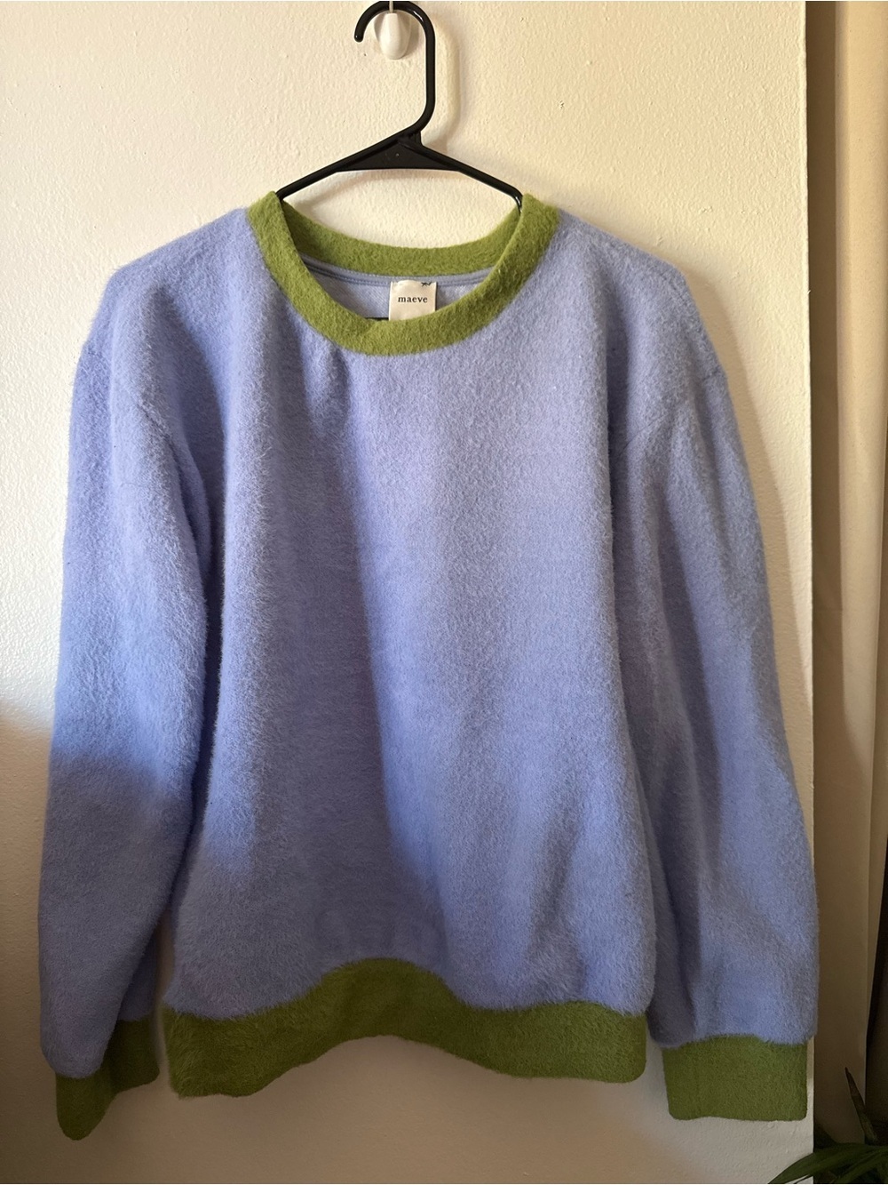 Maeve Cozy Ringer Sweatshirt - Picture 2 of 6
